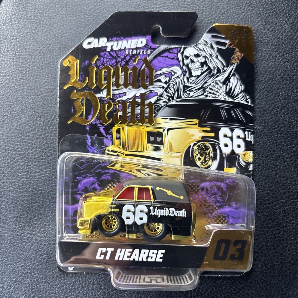 MGA Car Tuned Liquid Death CT HEARSE 03 Series 1 Die Cast 1:64